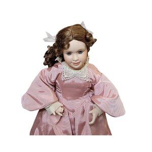 Ashton Drake Galleries Meg Porcelain Doll Little Women Artist Wendy Lawton 7096C